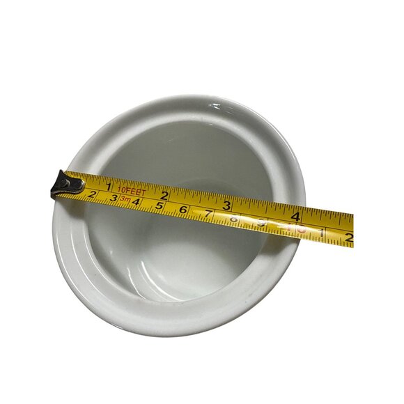 Corning Shadow Iris Pattern Sugar Bowl With Lid Made in USA White Purple Floral - Picture 5 of 6